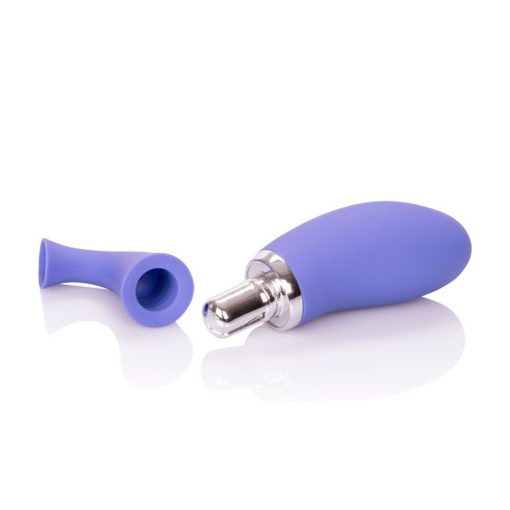 RECHARGEABLE CLITORAL PUMP BLUE back