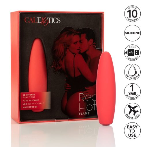 RED HOT FLAME CLITORAL FLICKERING MASSAGER male Q