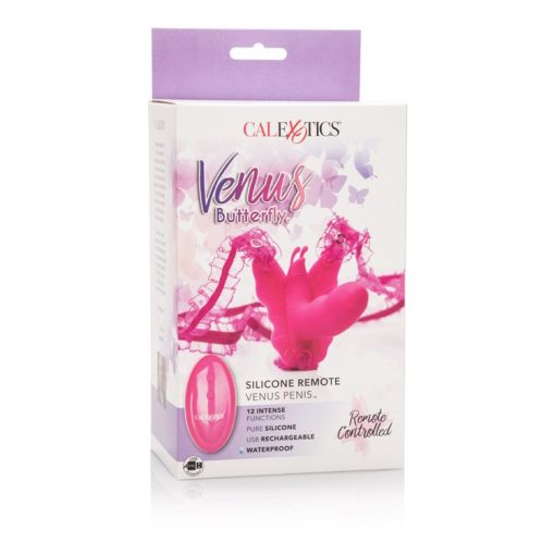 REMOTE VENUS PENIS BUTTERFLY PINK VIBRATOR 2