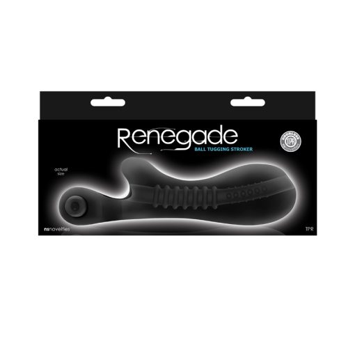 RENEGADE BALL TUGGING STROKER BLACK main