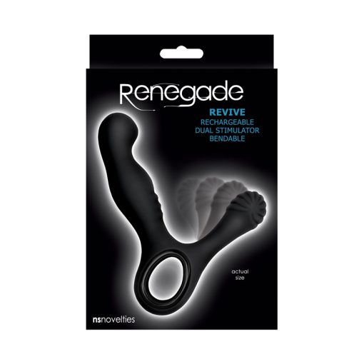 RENEGADE REVIVE PROSTATE MASSAGER BLACK main