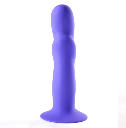 RILEY SILICONE PURPLE DONG back