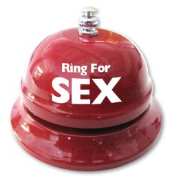 RING FOR SEX TABLE BELL main
