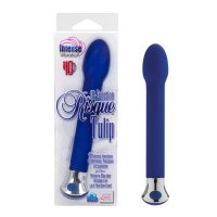 10 Function Risque Tulip Vibrator Blue