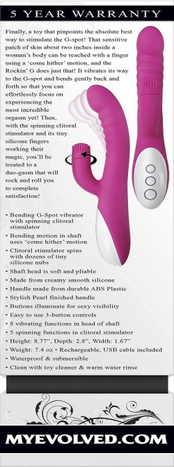 ROCKIN G G SPOT VIBRATOR main