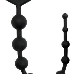 Rooster Perfect 10 Anal Beads Black