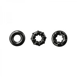 Renegade Dyno Rings Black 3 Pack Main