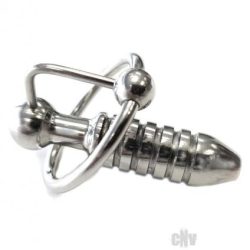 Rouge Steel Beaded Urethral Probe Cock Ring