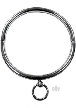 Rouge Steel Ring Collar Silver Main