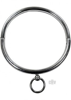 Rouge Steel Ring Collar Silver Main
