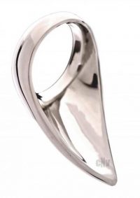 Rouge Tear Drop Cock Ring Steel 1.77 inches Main