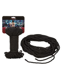 SCANDAL BDSM ROPE 30M/98.5 FT BLACK main