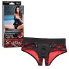 SCANDAL CROTCHLESS PEGGING PANTY SET S/M main
