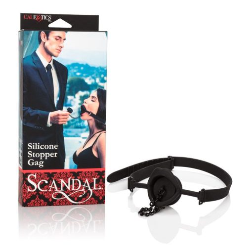 SCANDAL SILICONE STOPPER GAG 2