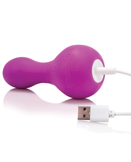 SCREAMING O AFFORDABLE RECHARGEABLE MOOVE VIBE PURPLE back