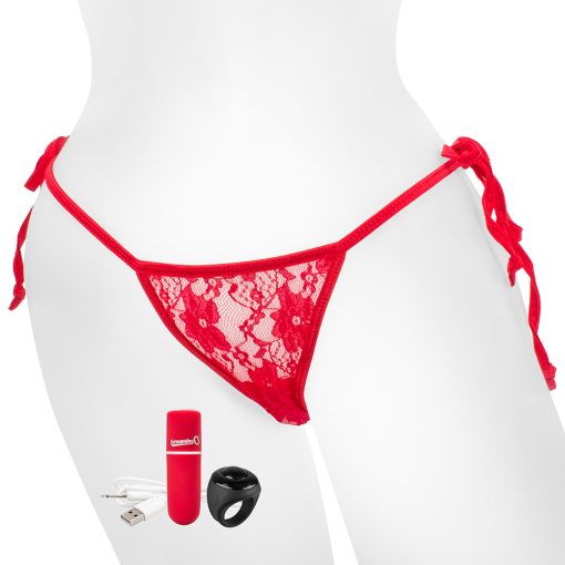 SCREAMING O MY SECRET CHARGED REMOTE CONTROL PANTY VIBE RED details