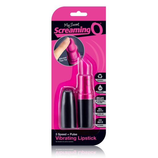 SCREAMING O VIBRATING LIP STICK back