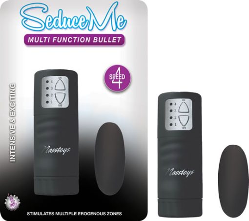 SEDUCE ME MULTI FUNCTION BULLET BLACK main