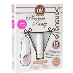 SENSUELLE PLEASURE PANTY WHITE REMOTE CONTROL main