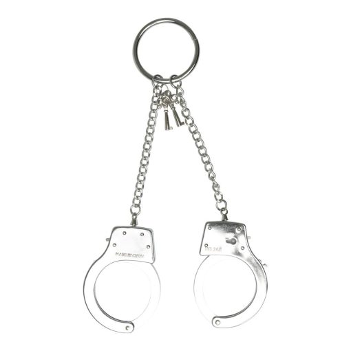 SEX & MISCHIEF RING METAL HANDCUFFS details