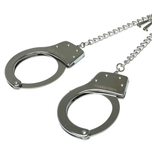 SEX & MISCHIEF RING METAL HANDCUFFS 2