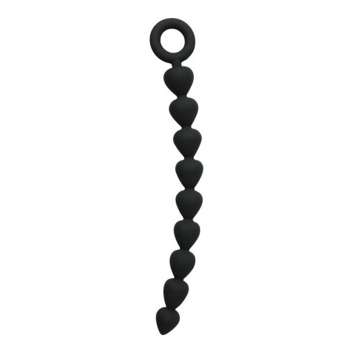 SEX & MISCHIEF SILICONE ANAL BEADS BLACK back