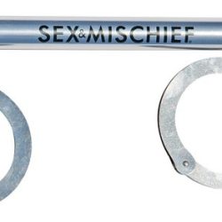 Sex and Mischief Spreader Bar with Metal Cuffs