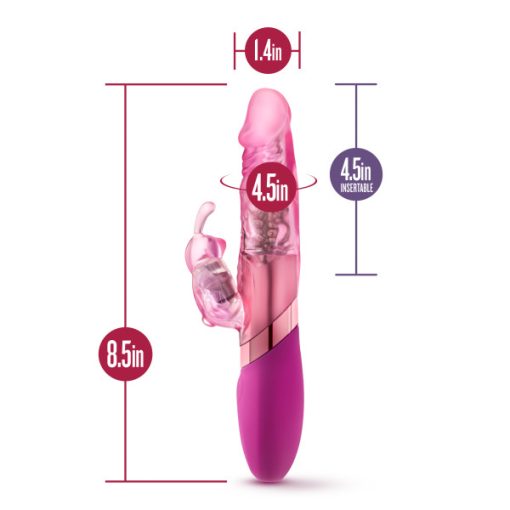 SEXY THINGS RECHARGEABLE MINI RABBIT PINK 3