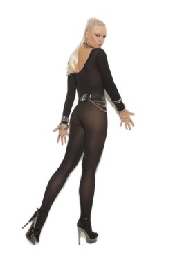 SHEER LONG SLEEVE BODY STOCKING main