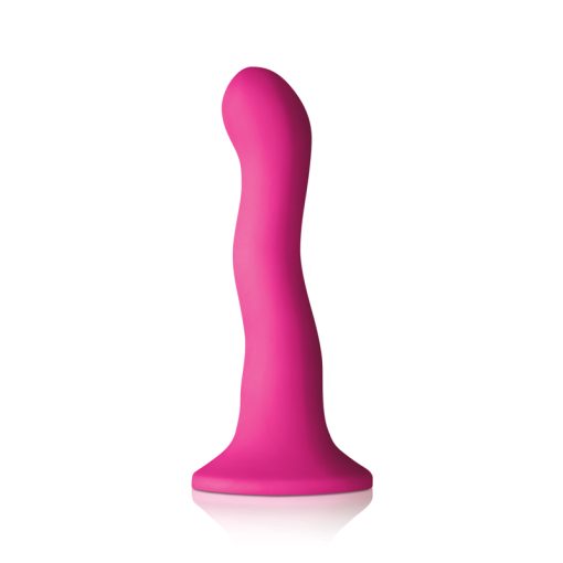 SHI/SHI RIPPLE 6 DILDO PINK " back