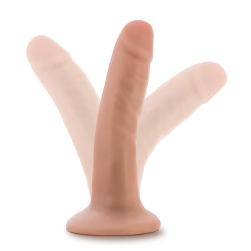 SILICONE WILLYS 5.5 SILICONE DILDO VANILLA " 2