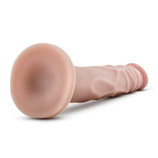 SILICONE WILLY'S 7.5 SILICONE DILDO VANILLA " male Q