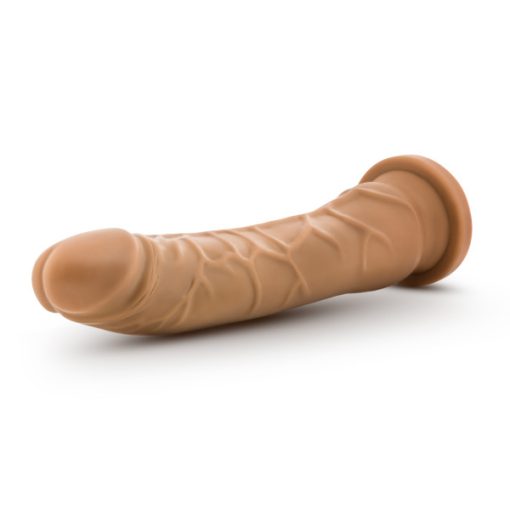 SILICONE WILLYS 8.5 SILICONE DILDO MOCHA " back