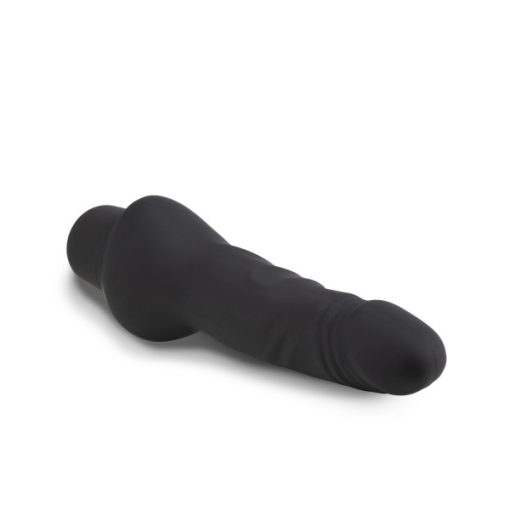 SILICONE WILLY'S COWBOY 6.25IN VIBRATING DILDO BLACK male Q
