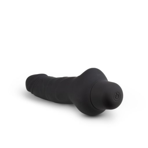 SILICONE WILLY'S COWBOY 6.25IN VIBRATING DILDO BLACK 2