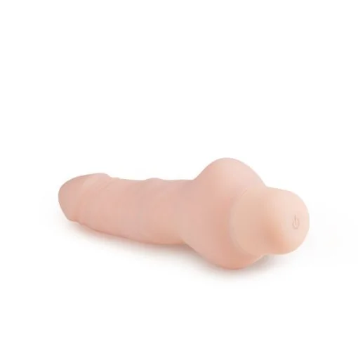 SILICONE WILLY'S COWBOY 6.25IN VIBRATING DILDO VANILLA 2