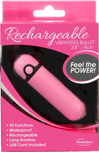 SIMPLE & TRUE RECHARGEABLE BULLET PINK 3