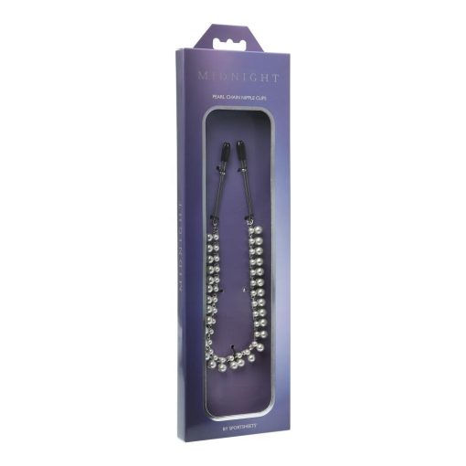 SINCERELY PEARL CHAIN NIPPLE CLIPS male Q