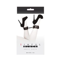 SINFUL BLACK ANKLE CUFFS main