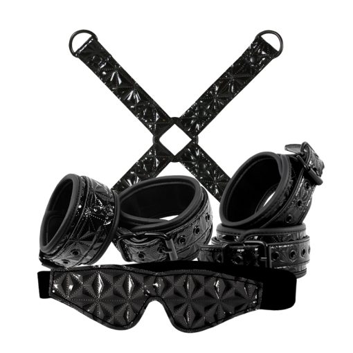 SINFUL BONDAGE KIT BLACK back