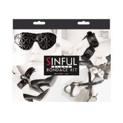 SINFUL BONDAGE KIT BLACK main