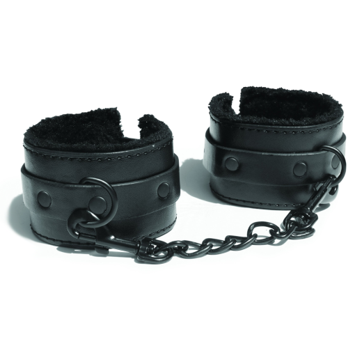 SM SHADOW FUR HANDCUFFS back