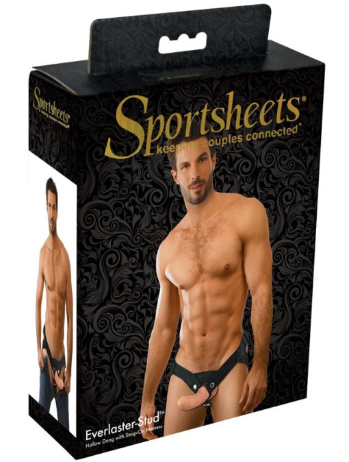 SPORTSHEETS EVERLASTER STUD HARNESS back