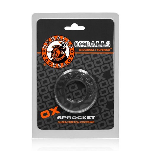 SPROCKET COCKRING CLEAR (NET) back