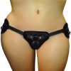 SS PLUS SIZE BEGINNERS BLACK STRAP-ON back