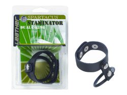 STAMINATOR LEATHER & RUBBER DUAL C-RING main