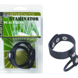 STAMINATOR LEATHER & RUBBER DUAL C-RING main