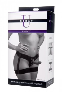 STRAP U BARDOT GARTER BELT STYLE STRAP ON HARNESS main