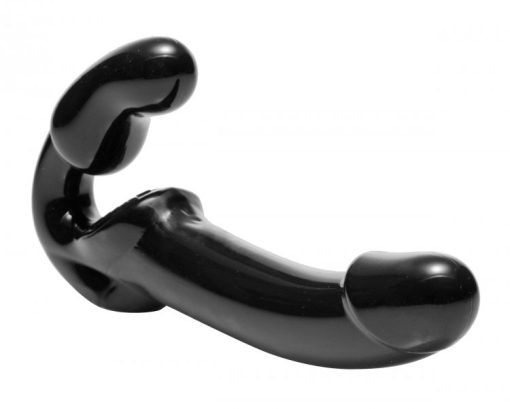 STRAP U REVOLVER STRAPLESS STRAP ON DILDO BLACK details