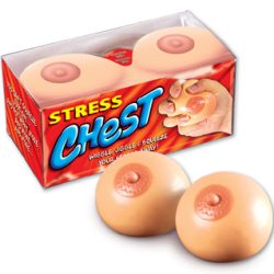Stress Chest Squeeze Balls Beige